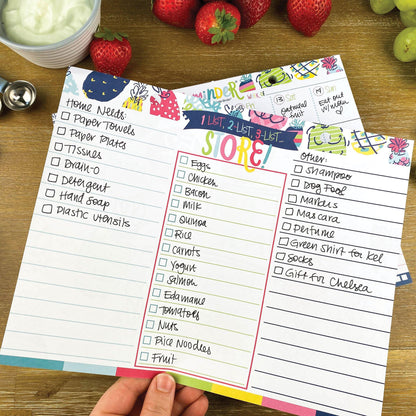 52-Week Meal Minder® Weekly Menu Planner Pad Pads by DAS | Fleurcouture