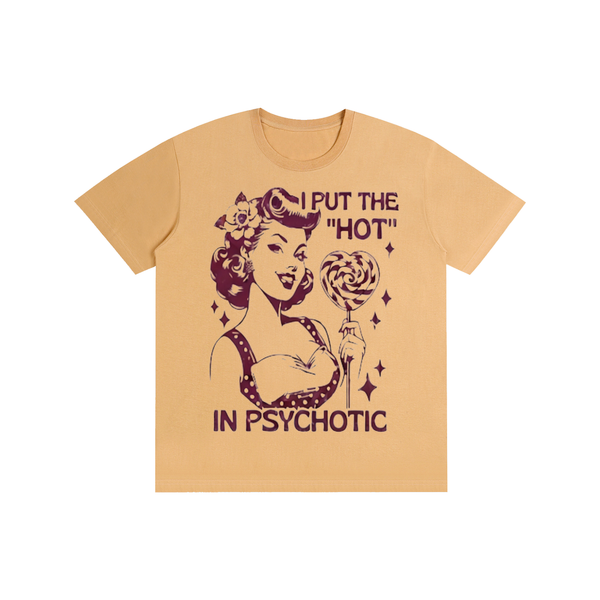 Retro,1950s,funny,sarcastic,tee,tshirt,Iputthehotin