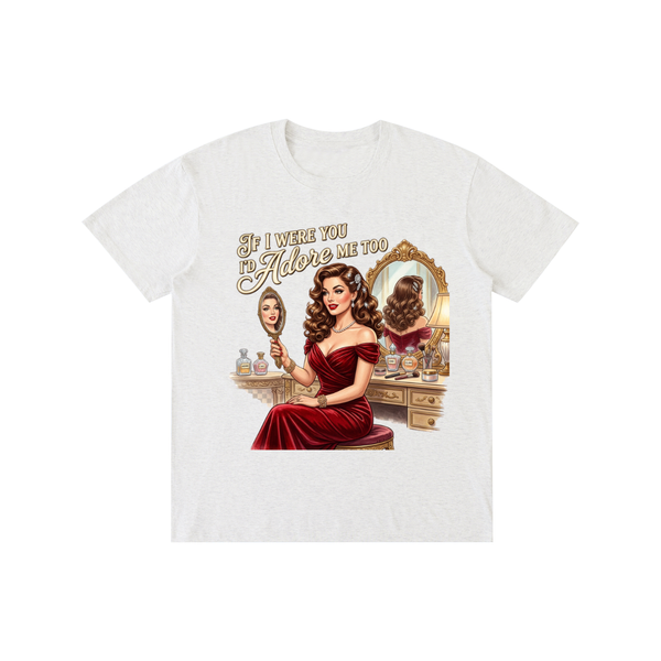 Ifiwereyouidadoremetoo,funny,sarcastic,retro,1950s,tee,tshirt