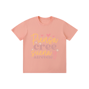 Piensacreesuena,latina,quotes,tee,tshirt