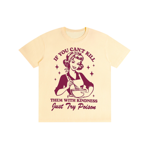 Retro,1950s,funny,sarcastic,killemwithkindness,tee,tshirt