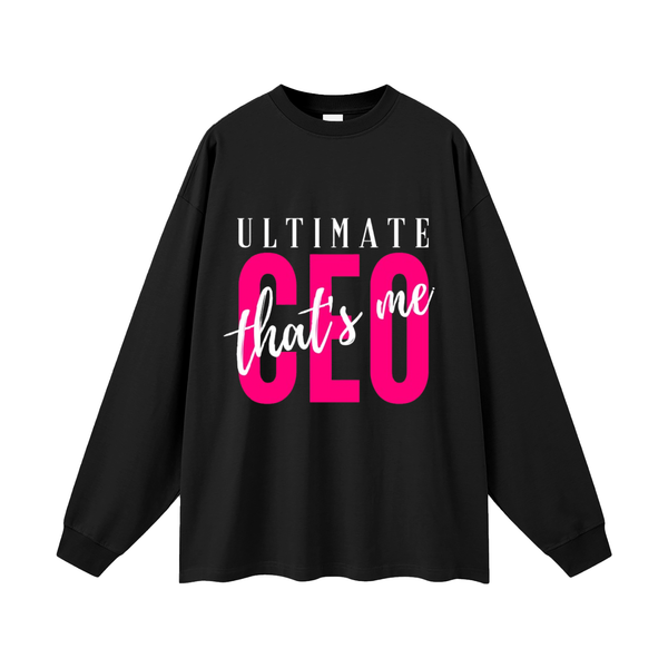 Oversized Unisex Long Sleeve T-Shirt