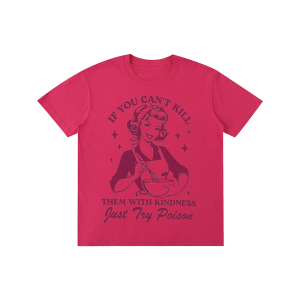 Retro,1950s,funny,sarcastic,killemwithkindness,tee,tshirt