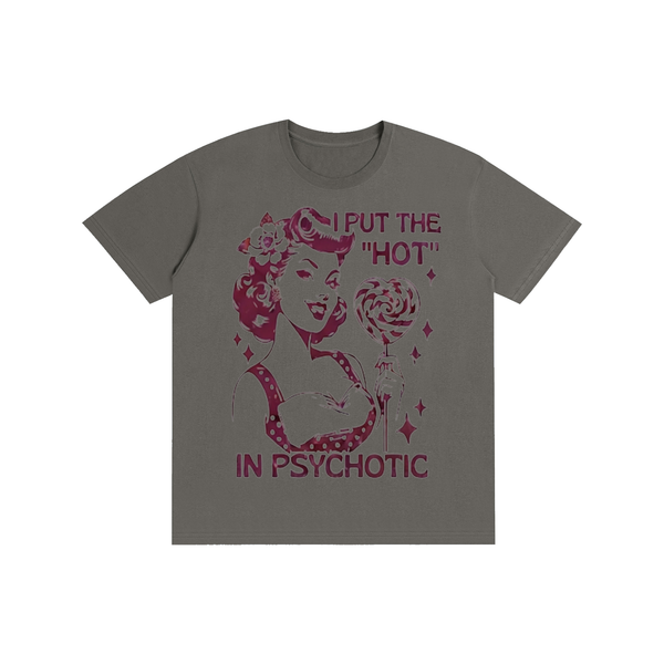 Retro,1950s,funny,sarcastic,tee,tshirt,Iputthehotin