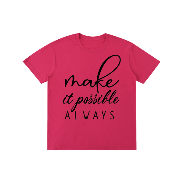 Pure Cotton Unisex T-Shirt