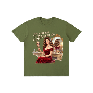 Ifiwereyouidadoremetoo,funny,sarcastic,retro,1950s,tee,tshirt