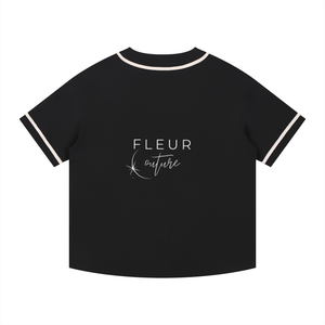 Contrast Piped Button-Up Jersey
