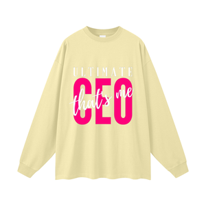 Oversized Unisex Long Sleeve T-Shirt