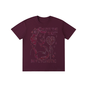 Retro,1950s,funny,sarcastic,tee,tshirt,Iputthehotin