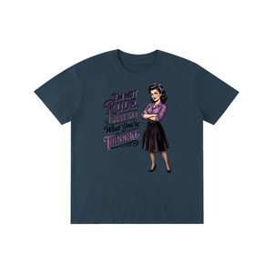 Imnotrude,imnotrudeijustsaywhatyourethinking,tee,tshirt,sarcastic,funny,retro,1950s