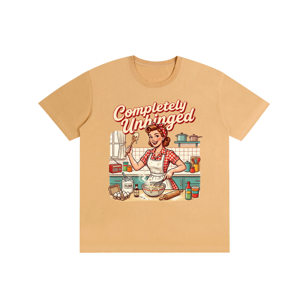Completelyunhinged,tee,tshirt,1950s,retro,funny,sarcastic