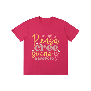 Piensacreesuena,latina,quotes,tee,tshirt