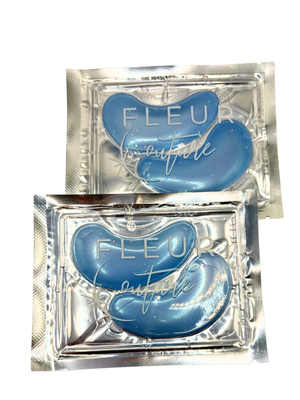 Sparkle & Refresh blue glitter gel eye pads (5 pack)