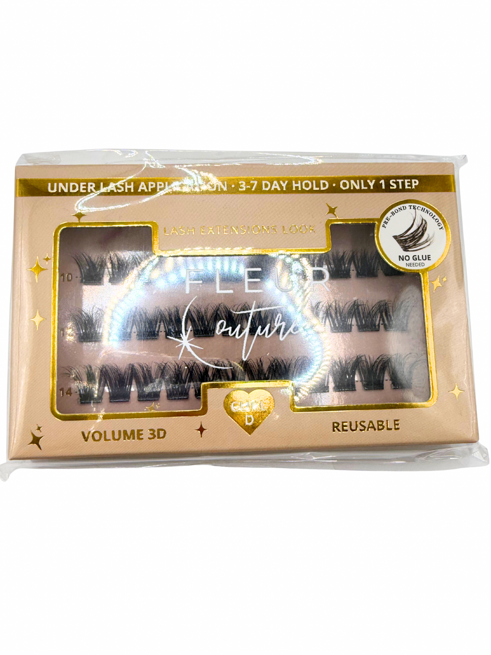 Glueless Lash Clusters