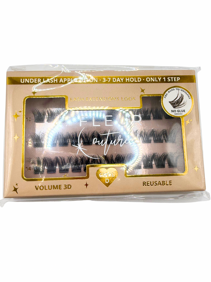 Glueless Lash Clusters