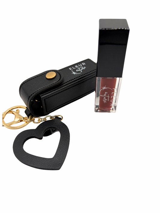 Glossy Glam Key ring (Rosewood)