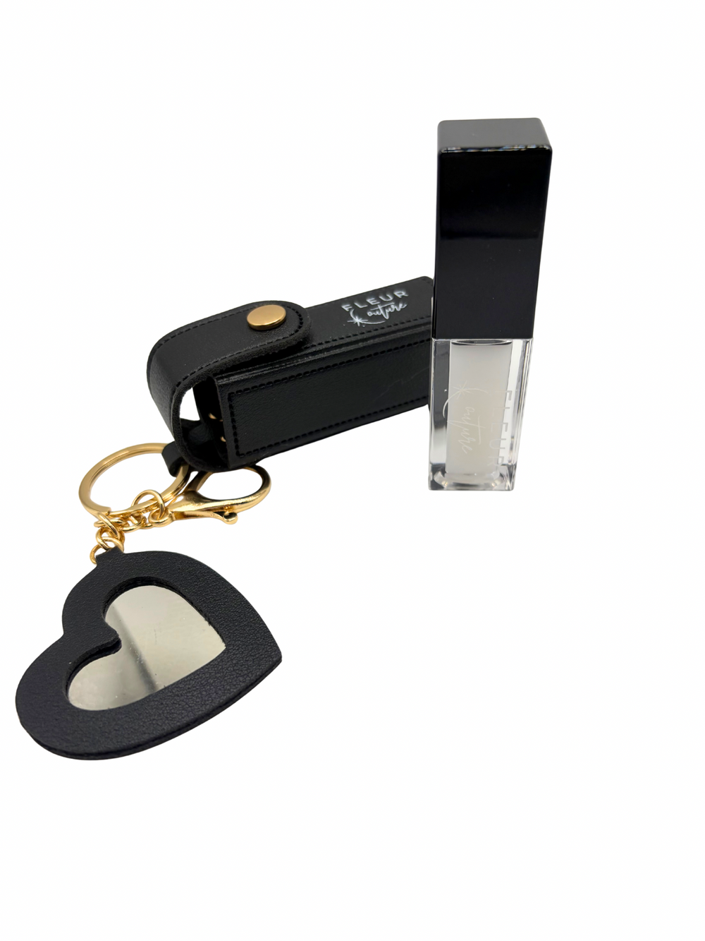 Glossy Glam Key ring (Coconut)