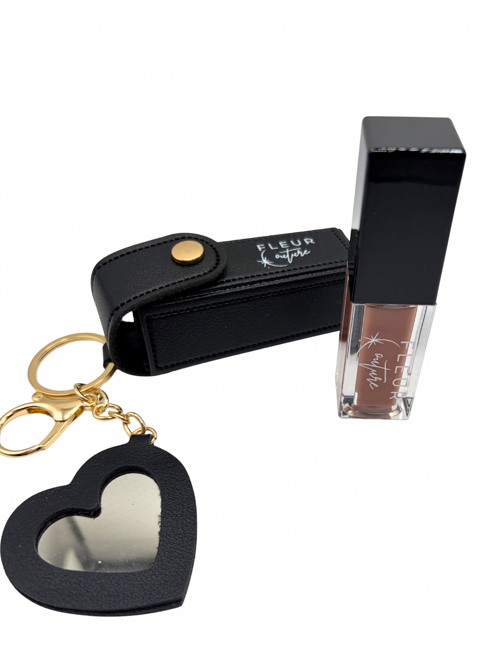 Glossy Glam Key ring (Latte)
