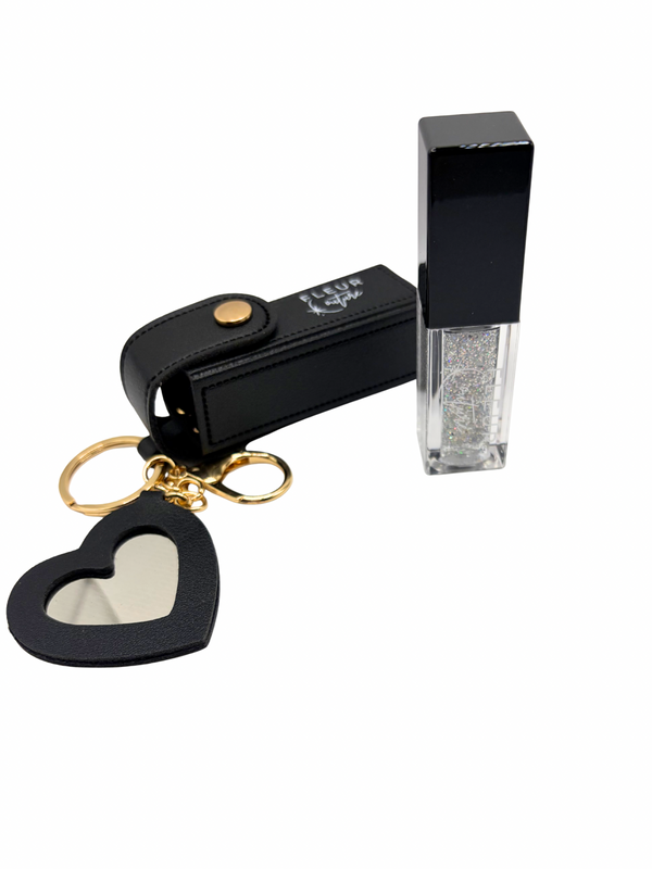 Glossy Glam Key ring (silver samurai)