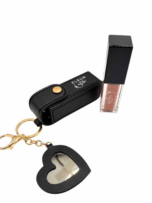 Glossy Glam Key ring (crème brûlée)