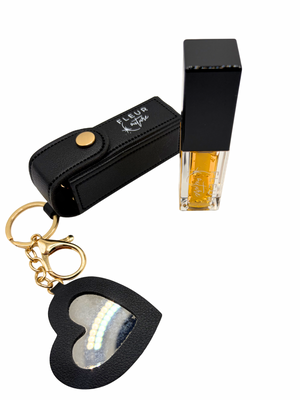 Glossy Glam Key ring (Peach)