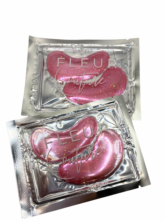 Sparkle & Refresh glitter gel pink eye pads (5 pack)