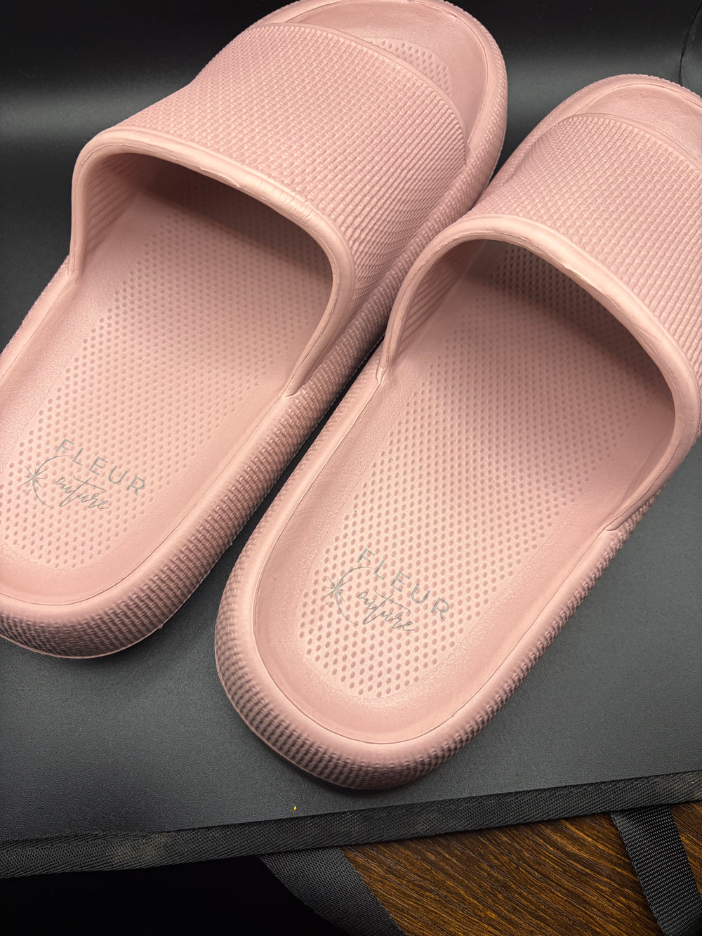 Fleur Couture “Cloud Comfort” Slides