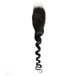 Loose Wave 2x6 HD Lace Human Hair Closure
