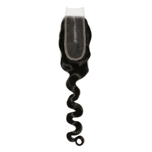 Loose Wave 2x6 Transparent Lace Human Hair Closure