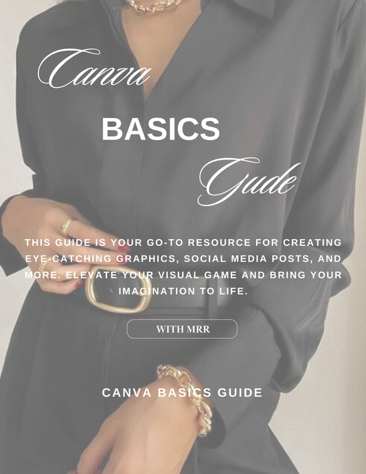 Plr Canva Basics Guide