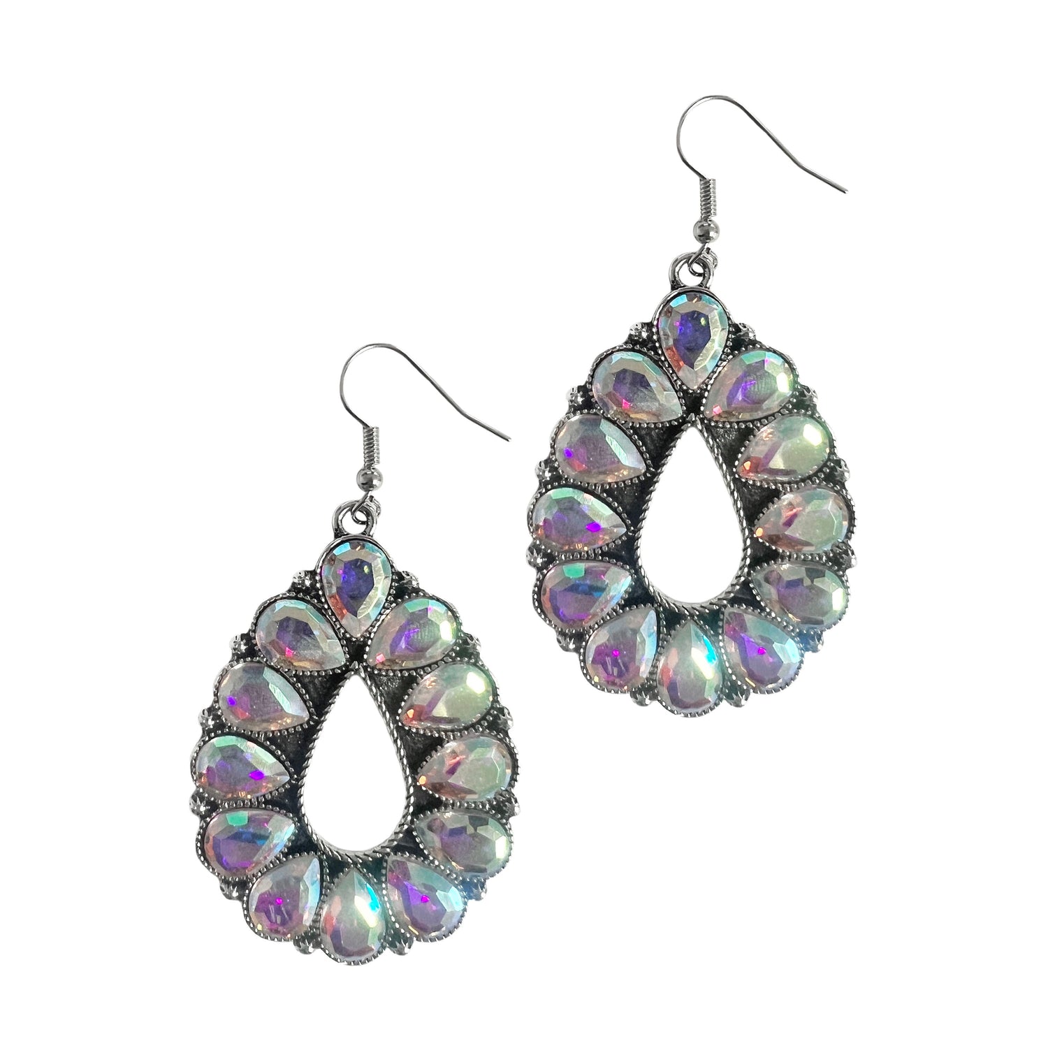 Aurora Borealis Drop Earrings