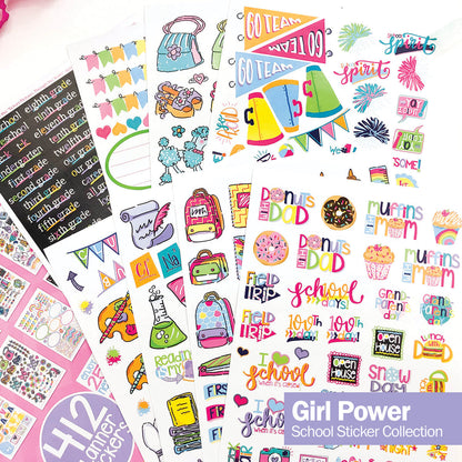 NEW! Mom Must-Have School Keepsake Kit | Class Keeper® + Photo Prop Deck + School Stickers