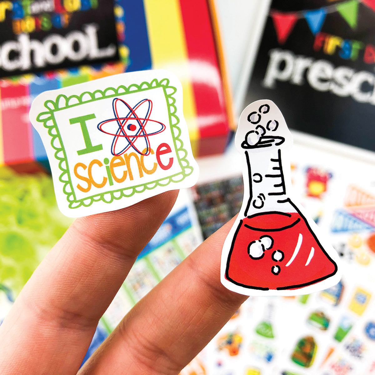 NEW! Mom Must-Have School Keepsake Kit | Class Keeper® + Photo Prop Deck + School Stickers