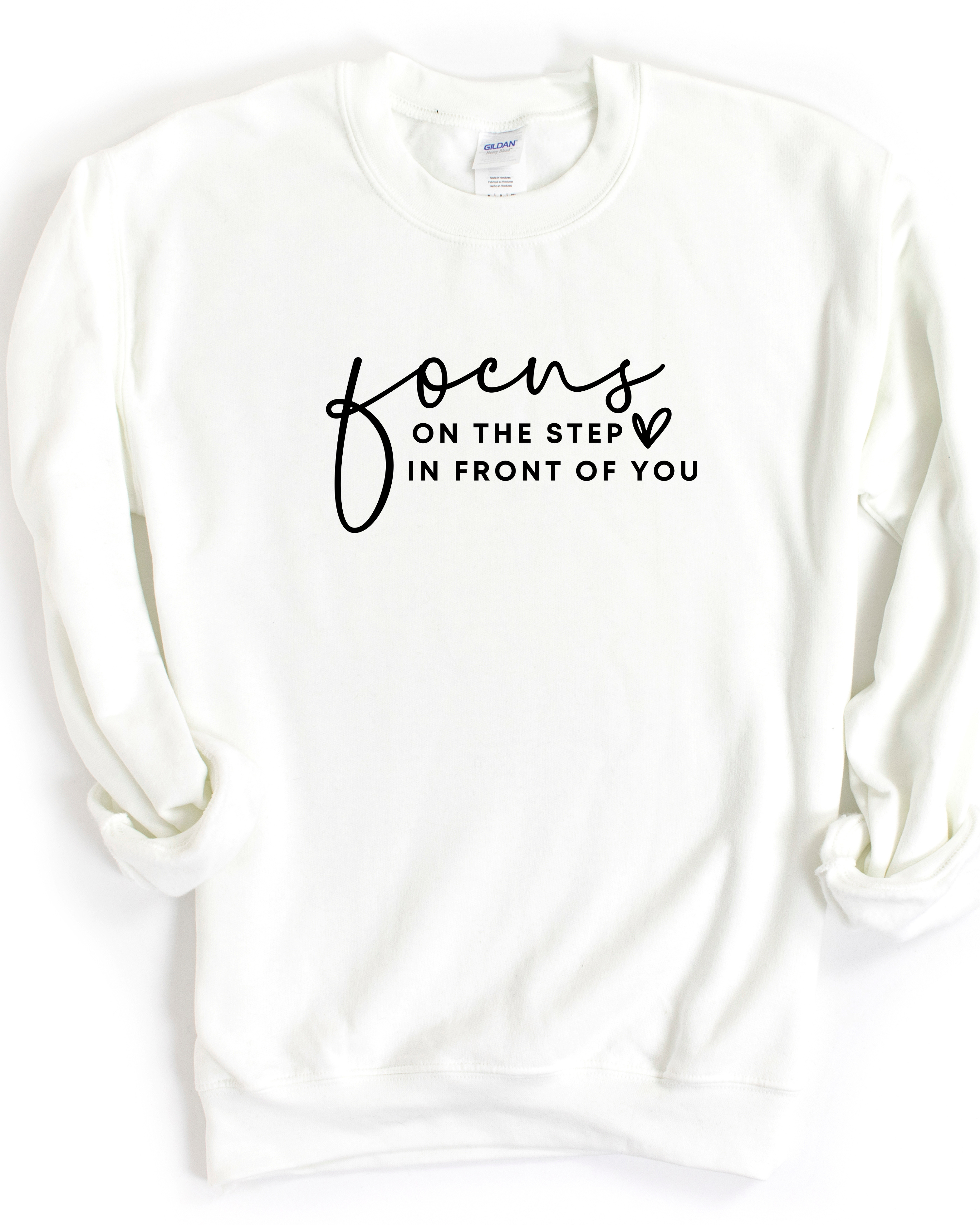 FOCUS ON THE STEP POSITIVE VIBES SWEATSHIRT