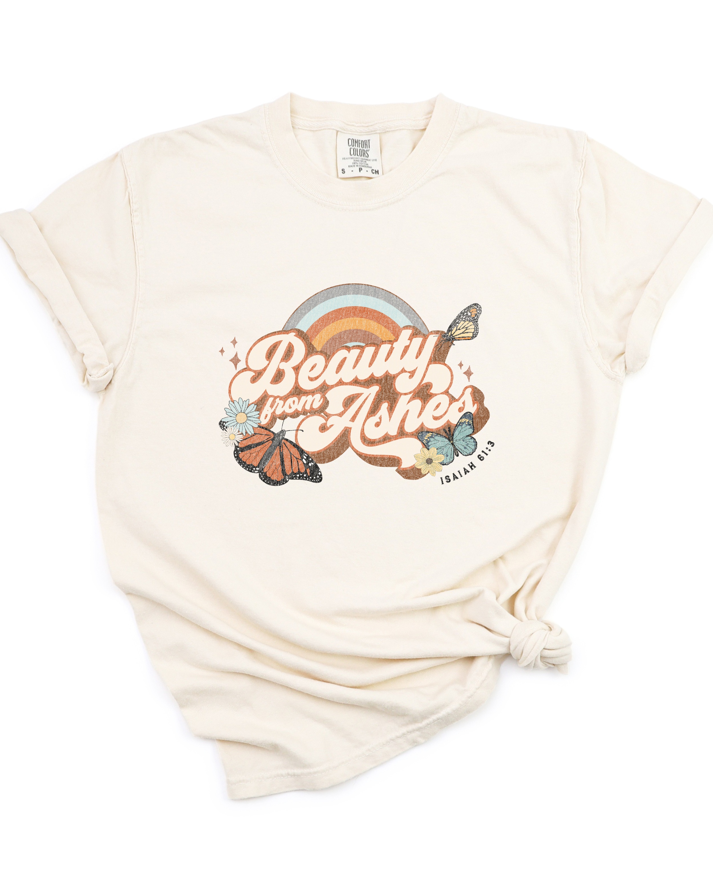 BEAUTY FROM ASHES TEE (COMFORT COLORS)