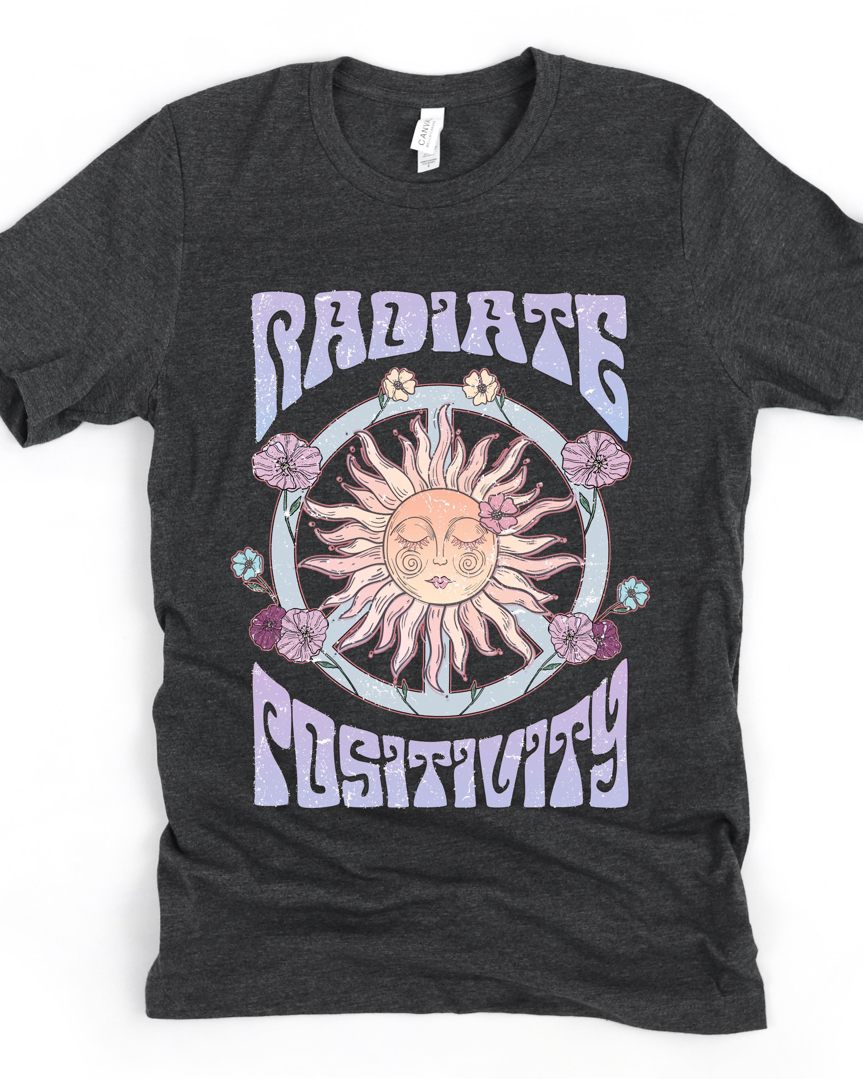 RADIATE POSITIVITY TEE(BELLA CANVAS)