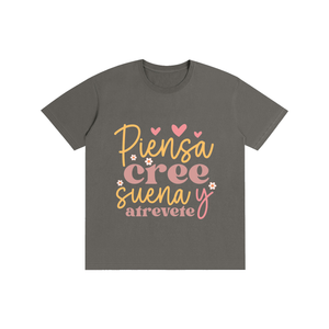 Piensacreesuena,latina,quotes,tee,tshirt