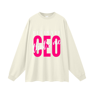 Oversized Unisex Long Sleeve T-Shirt