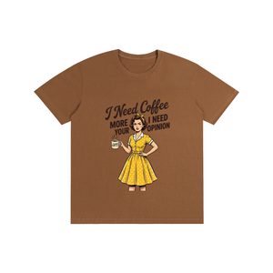 Ineedcoffeemore,funny,sarcastic,retro,1950s,tee,tshirt
