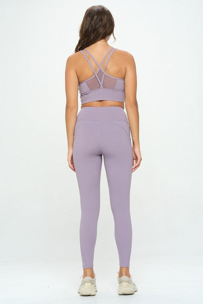 Activewear Set Top and Leggings by OTOS Active | Fleurcouture