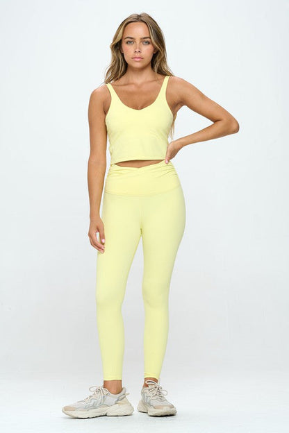 Activewear Set Top and Leggings by OTOS Active | Fleurcouture