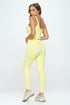 Activewear Set Top and Leggings Sunshine S by OTOS Active | Fleurcouture