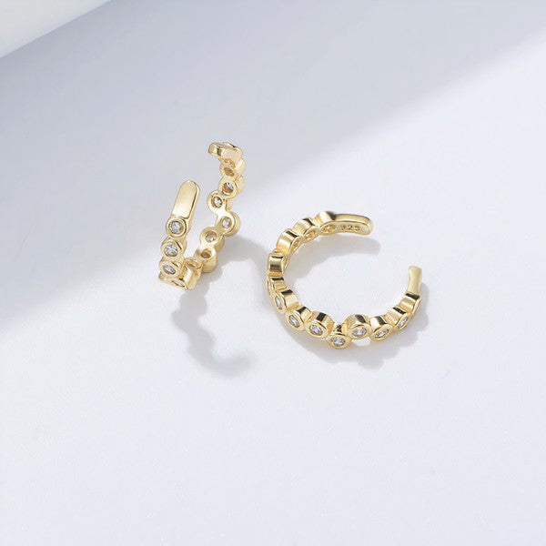 Adele Ear Cuff Set Gold OS by ClaudiaG Collection | Fleurcouture