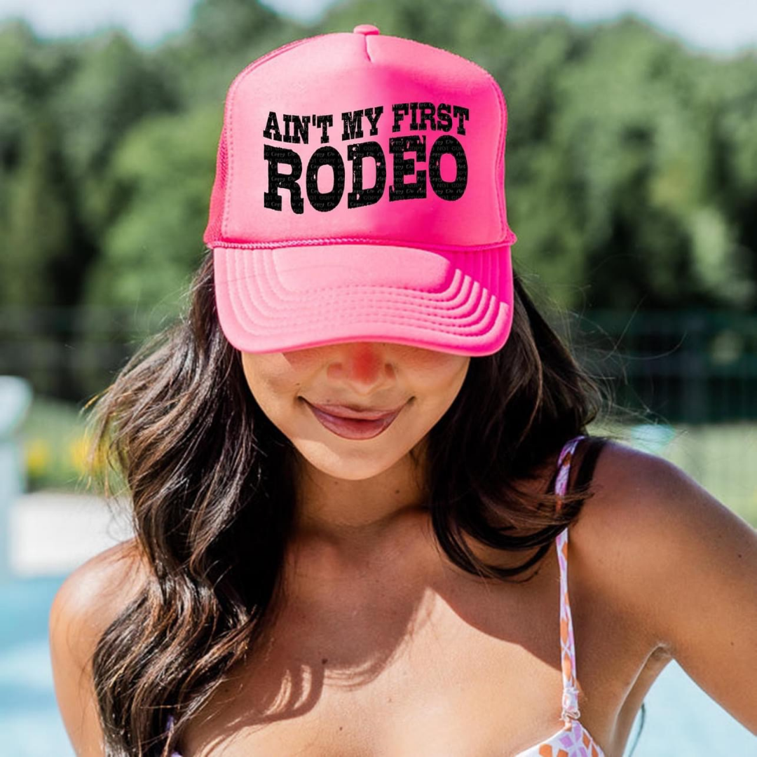 AINT MY FIRST RODEO Hat by Gabreila Wholesale | Fleurcouture