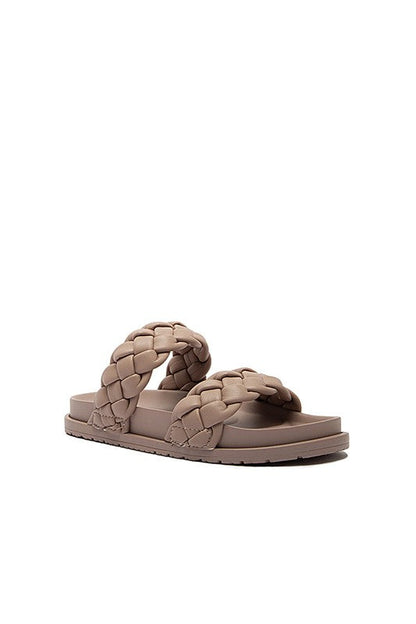 ALBINA-01-CASUAL SLIDE SANDLA BIRCH 5 by Let&