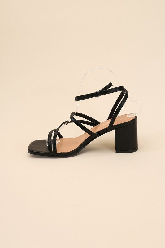 ALI-6 Strappy Low Heel by Top Guy Footwear | Fleurcouture