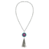 All For You Multi-Colored Pendant Necklace Silver Turquoise One Size Necklace by Southern Grace | Fleurcouture