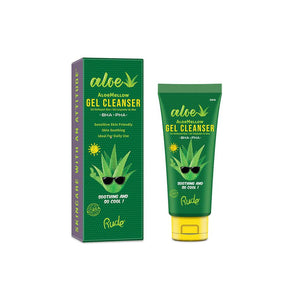 AloeMellow Gel Cleanser Skincare by Rude Cosmetics | Fleurcouture