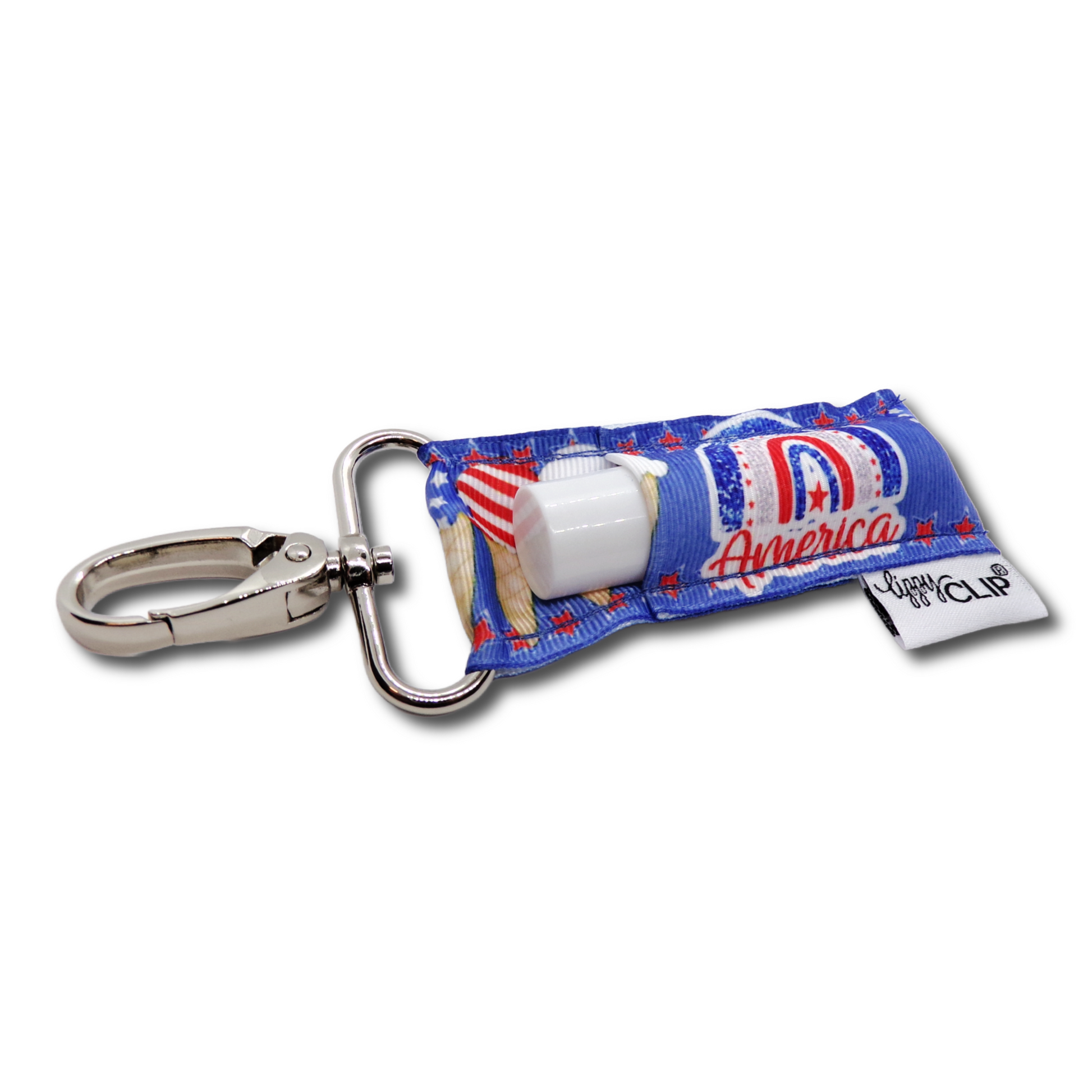 America the Beautiful LippyClip® Lip Balm Holder Retail by LippyClip® | Fleurcouture