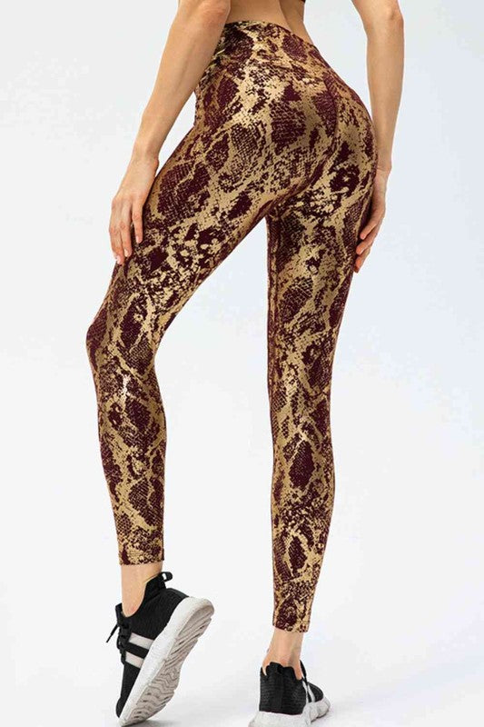 Animal Print Active Pants by ClaudiaG Apparel | Fleurcouture